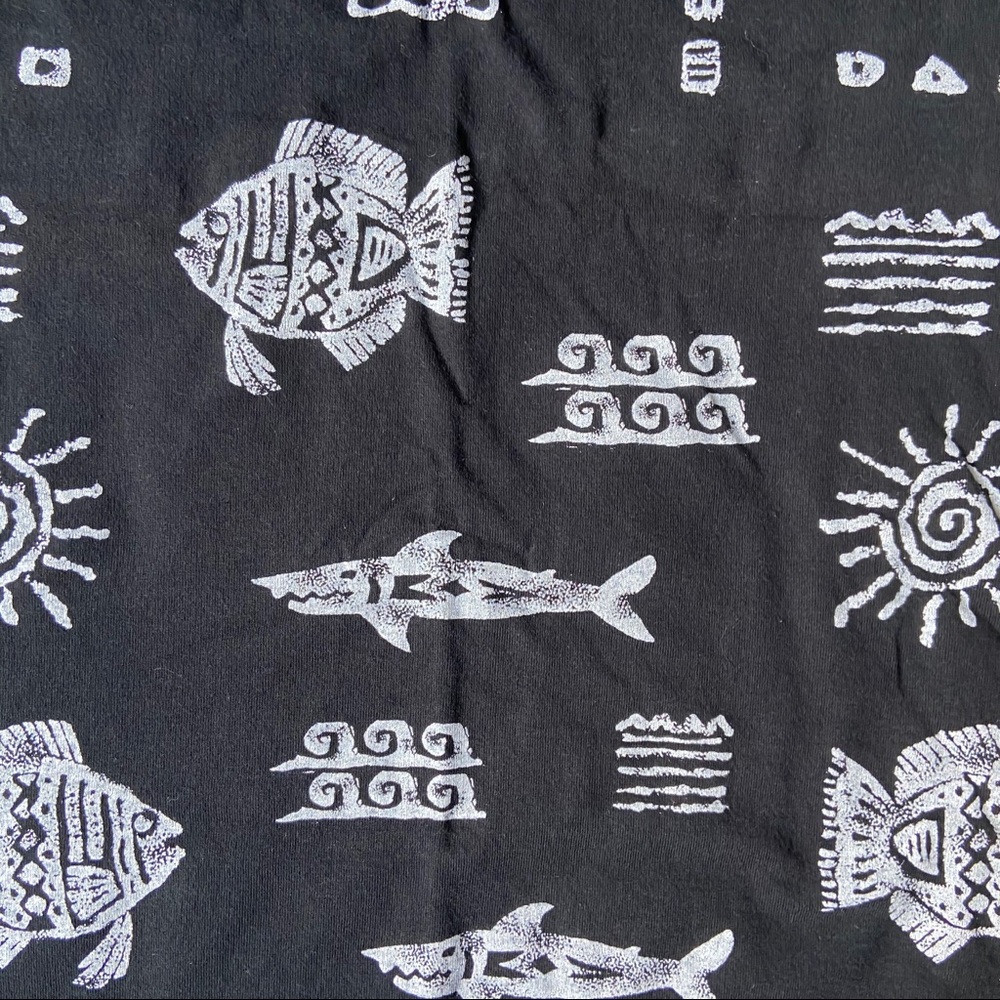 5th & Ocean Vintage Sea Print Aztec Midi Dress - Picture 4 of 8
